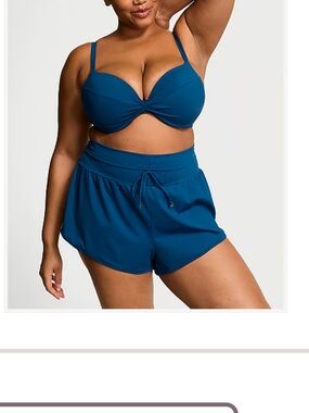 Victoria’s Secret bikini top and shorts. Not worn! Gorgeous Blue